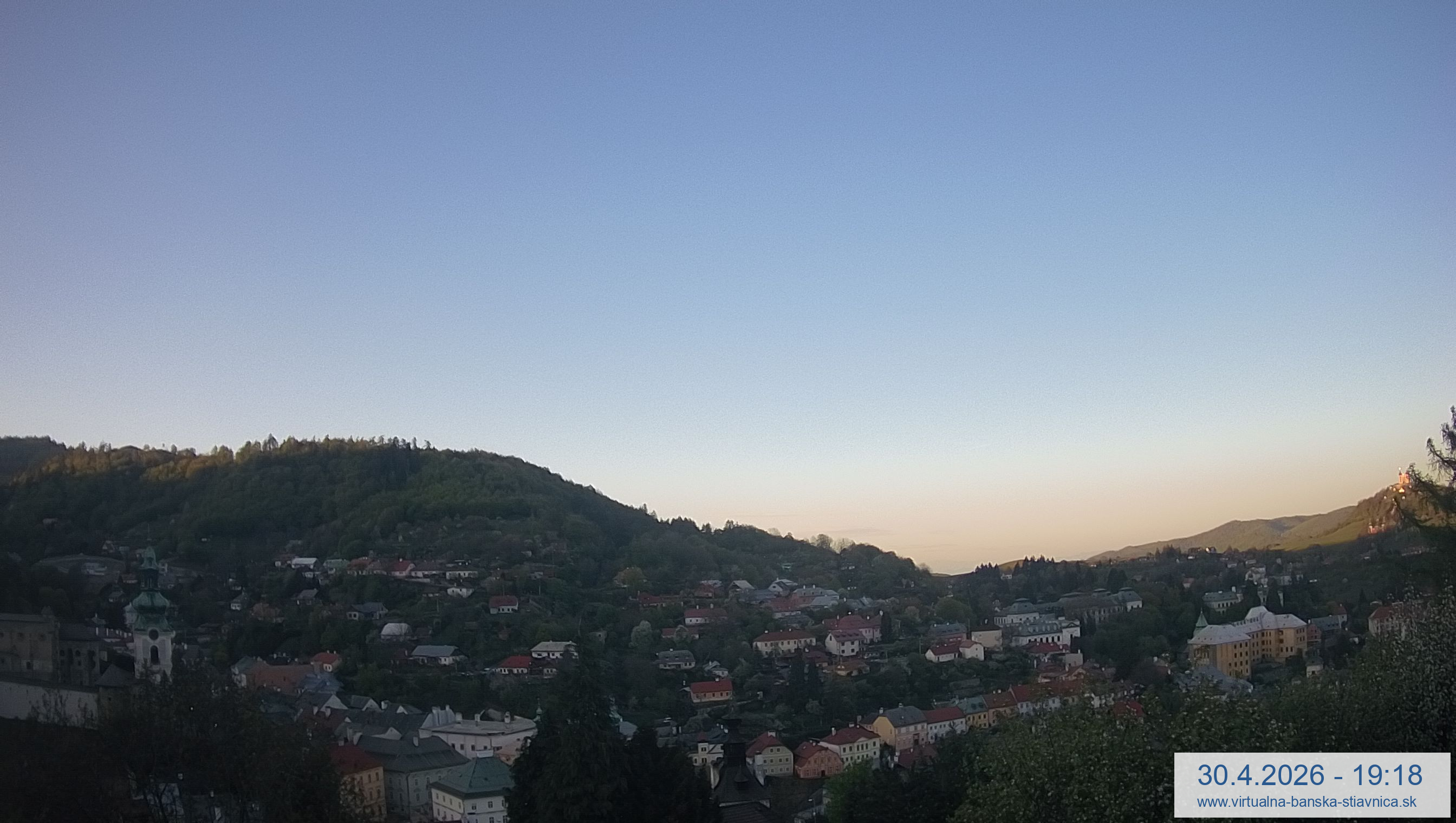 webkamera Banská Štiavnica