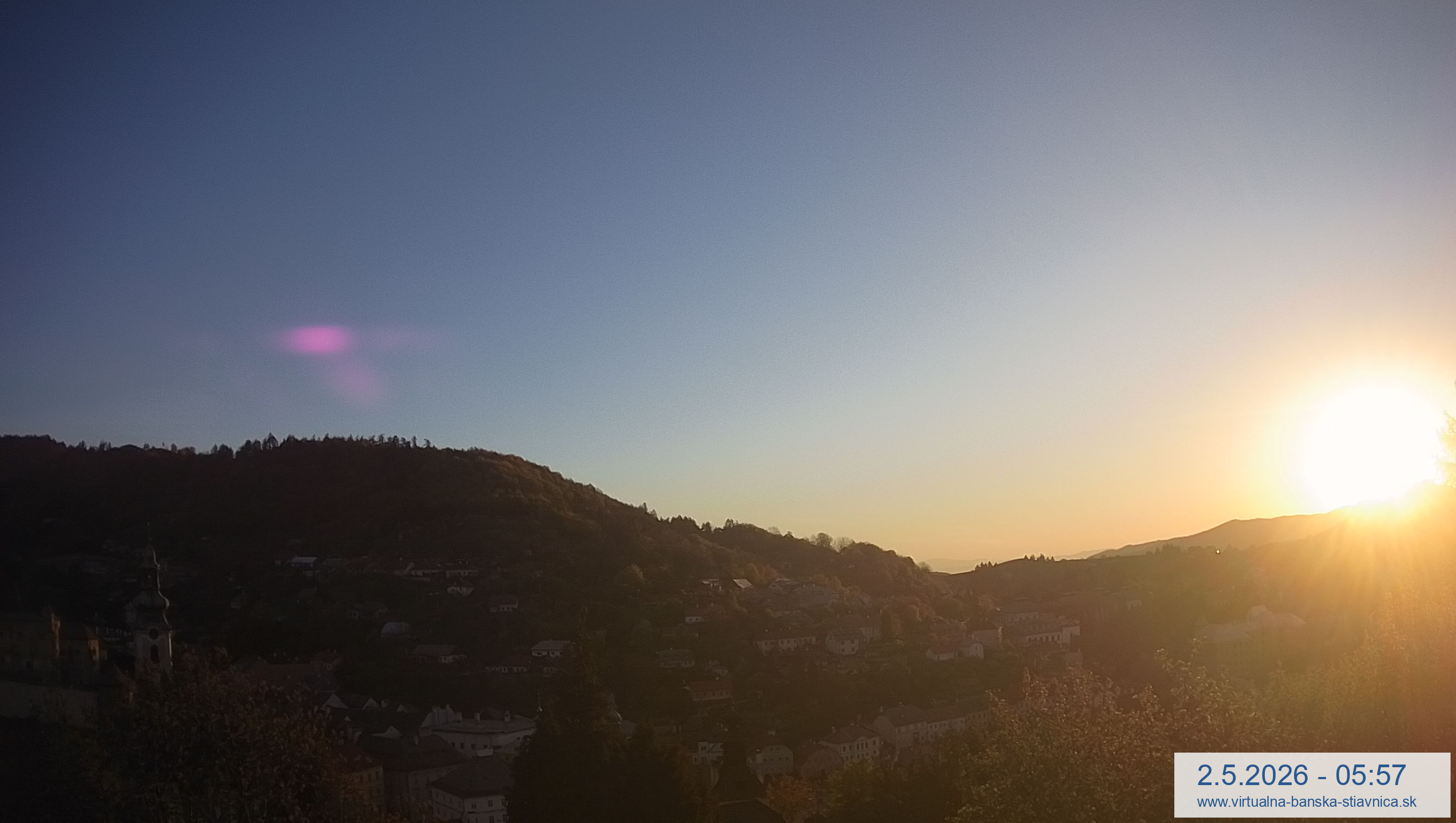 webkamera Banská Štiavnica