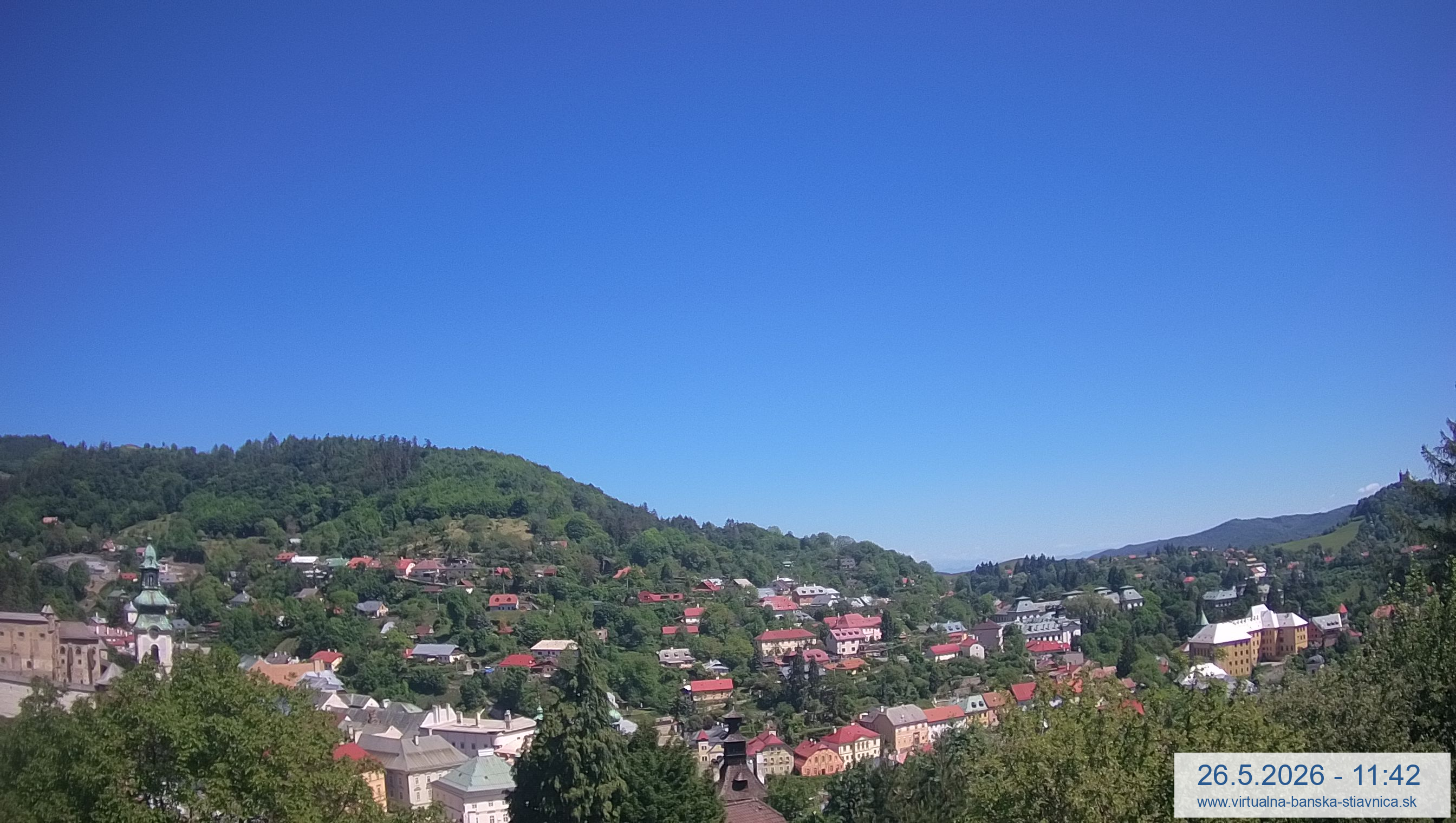 webkamera Banská Štiavnica