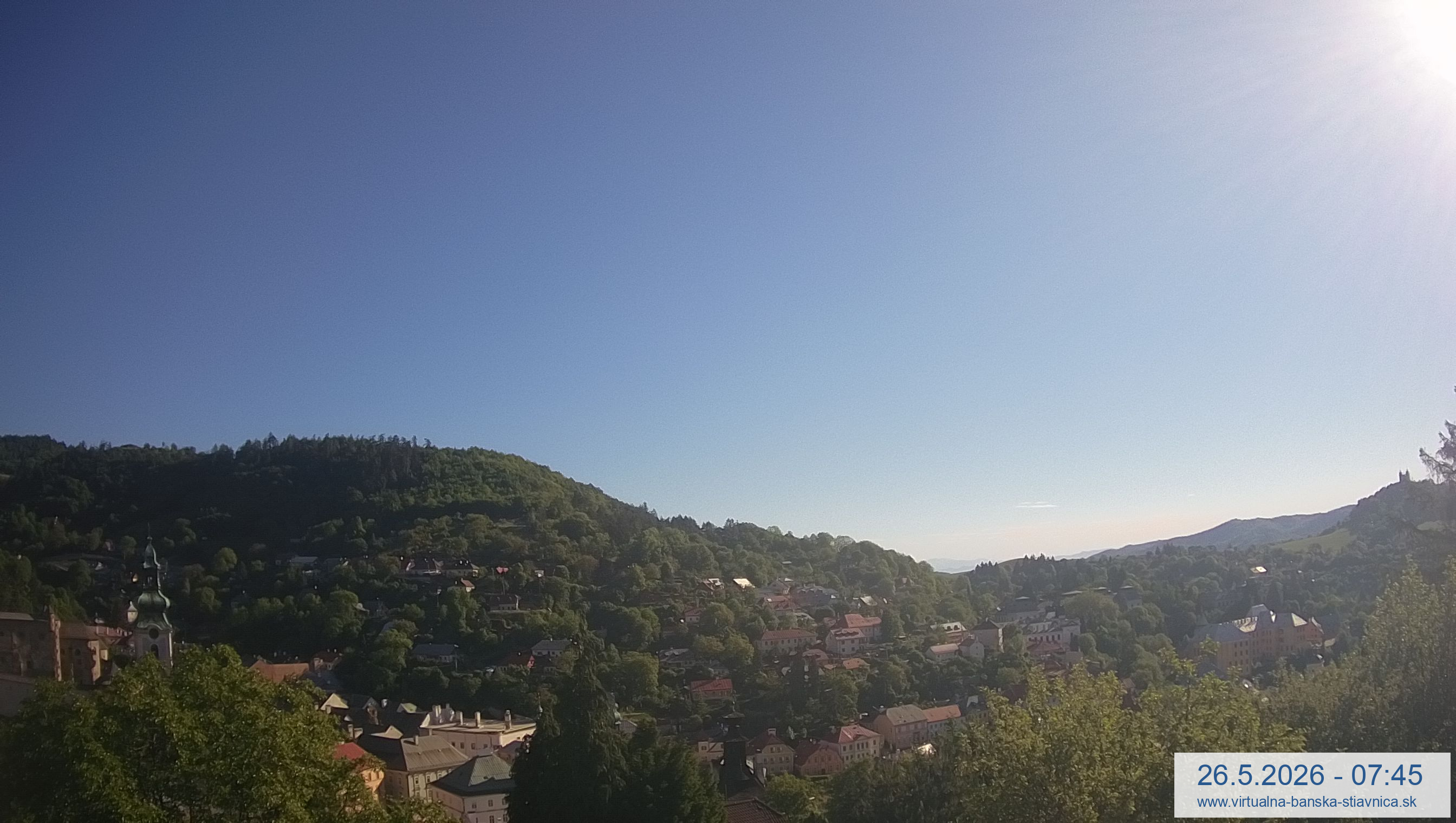 webkamera Banská Štiavnica