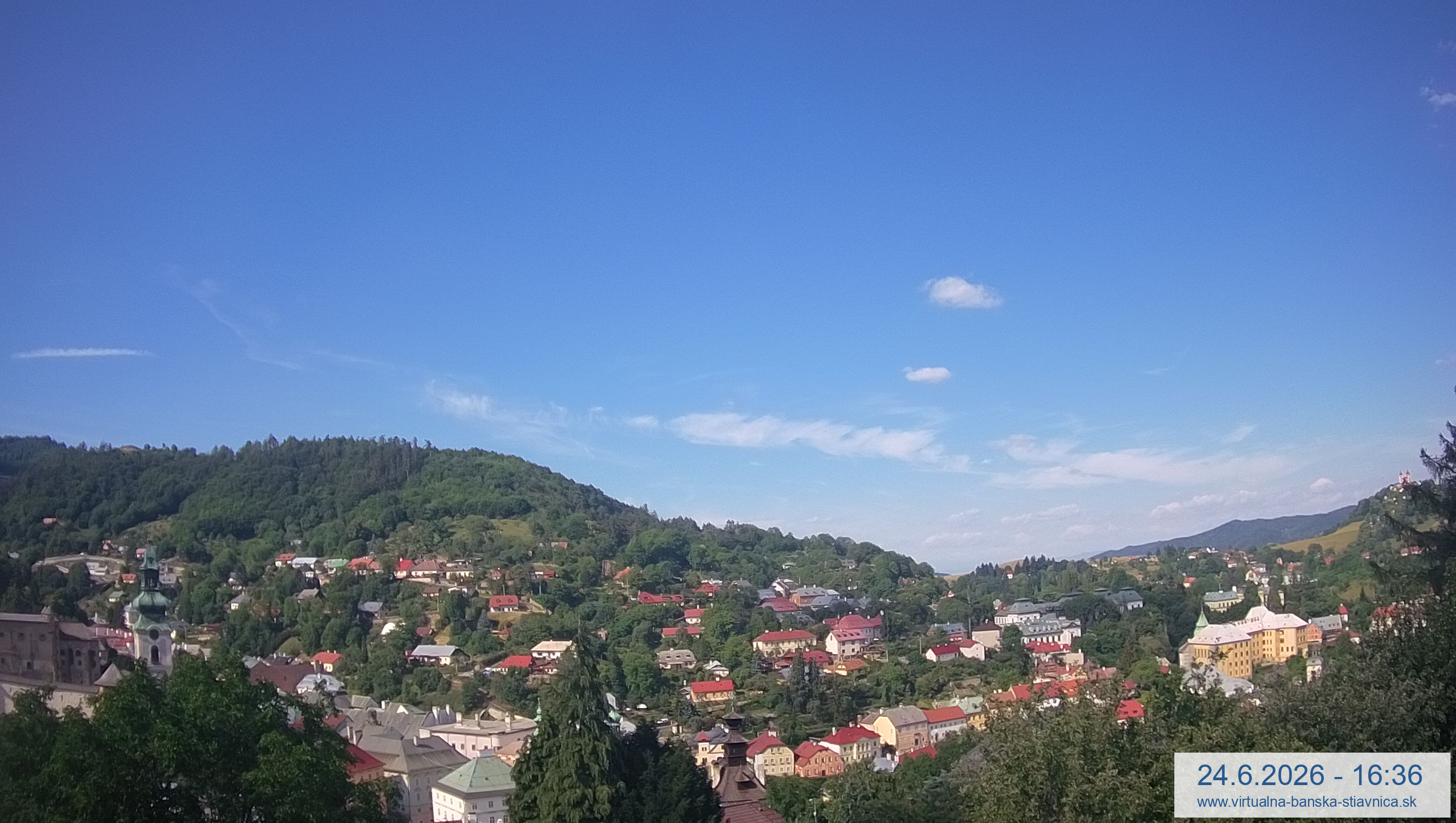 webkamera Banská Štiavnica
