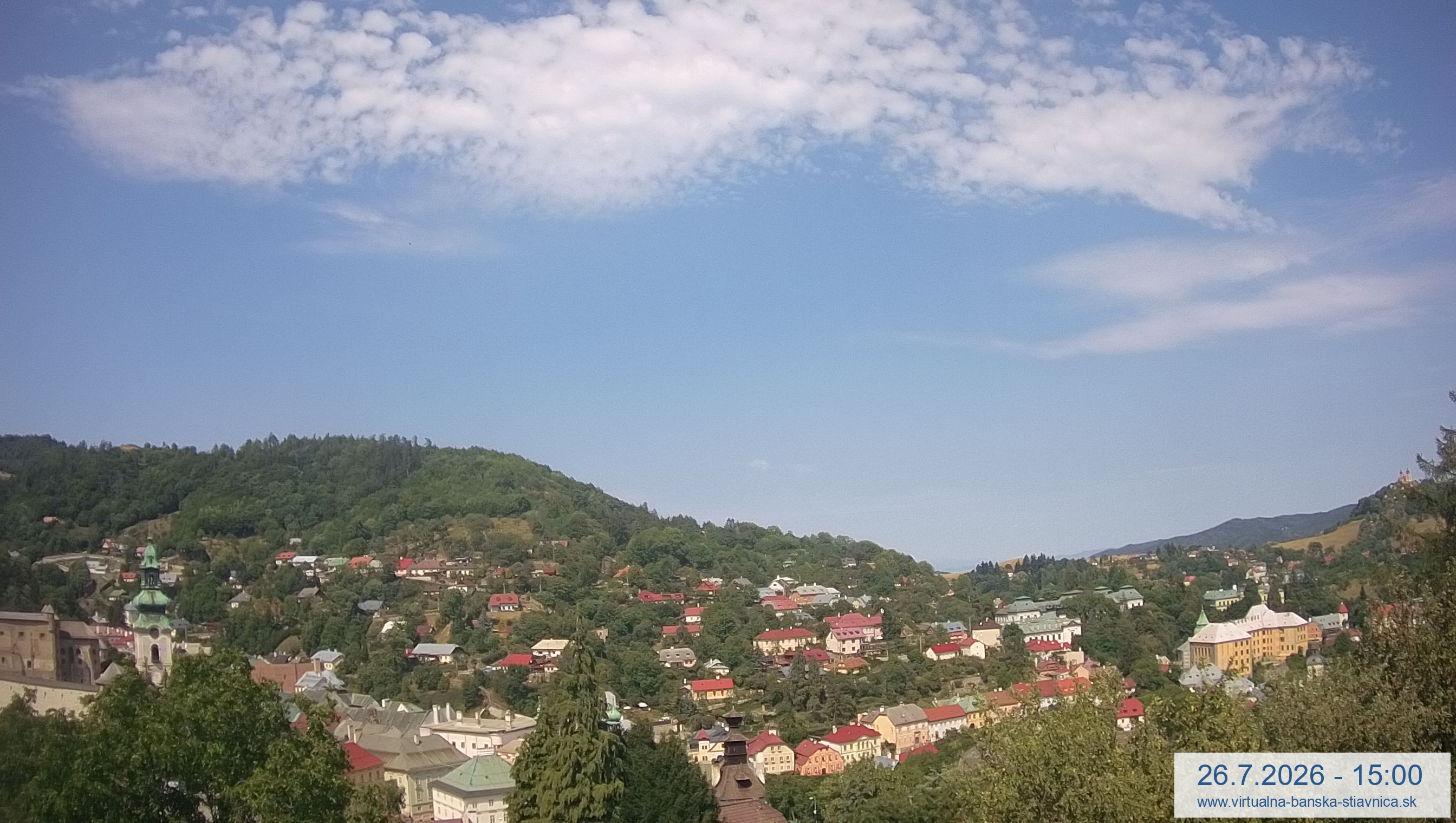 webkamera Banská Štiavnica