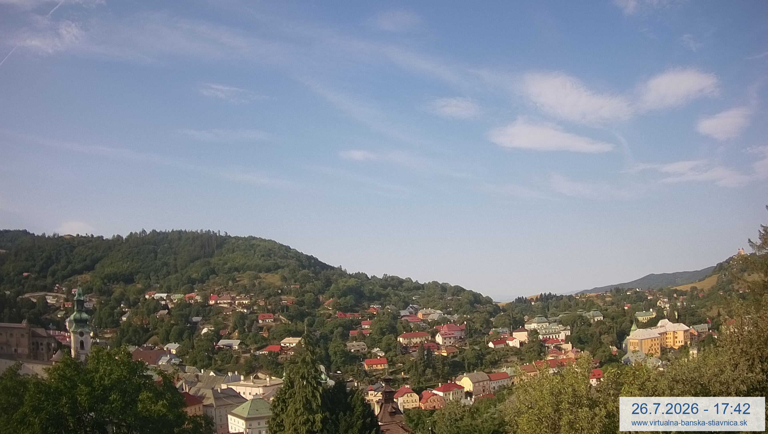 webkamera Banská Štiavnica
