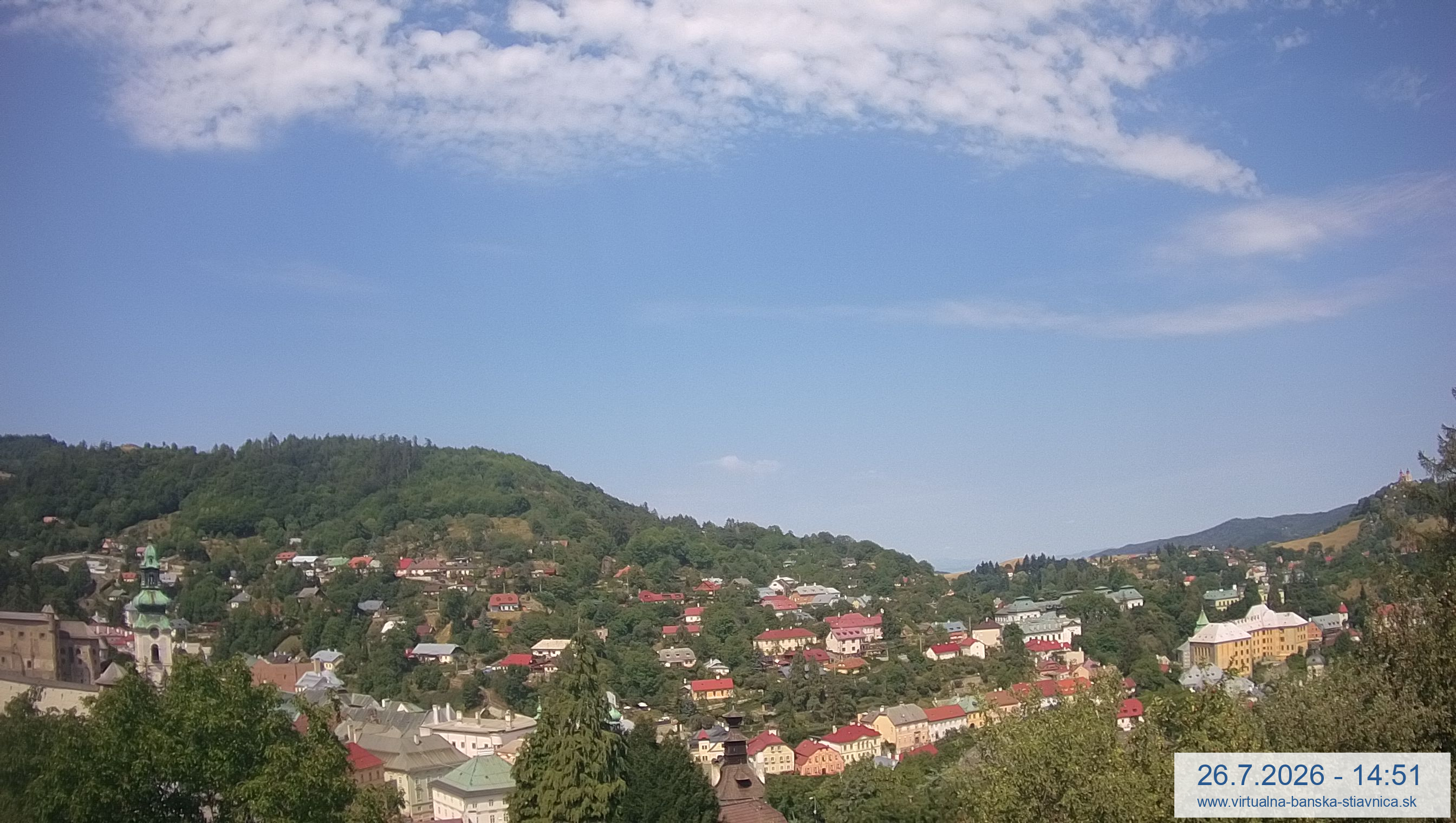 webkamera Banská Štiavnica