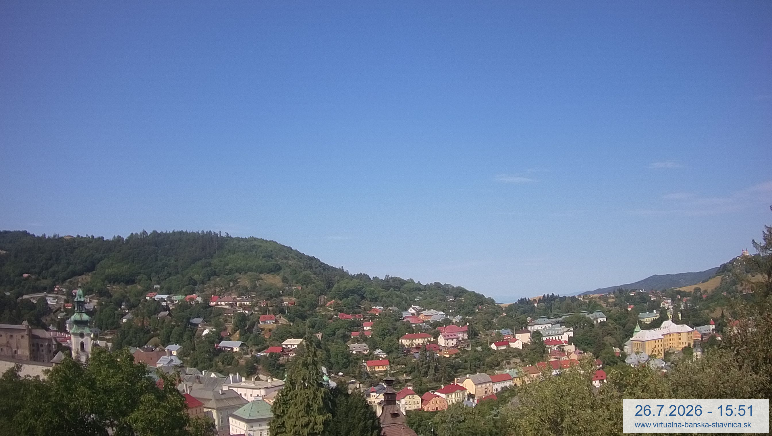 webkamera Banská Štiavnica