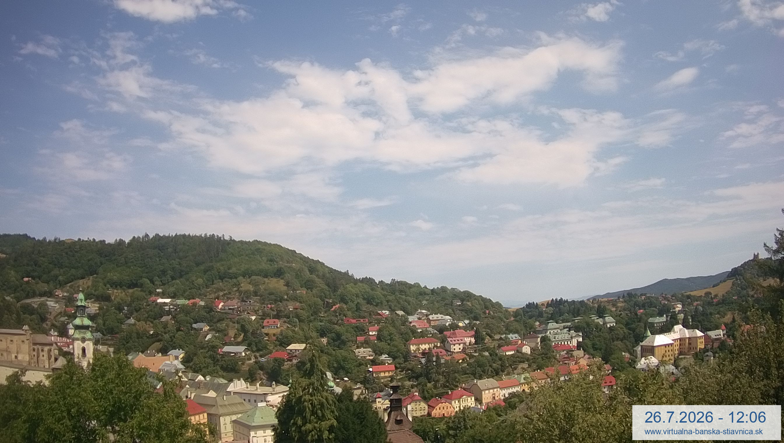 webkamera Banská Štiavnica