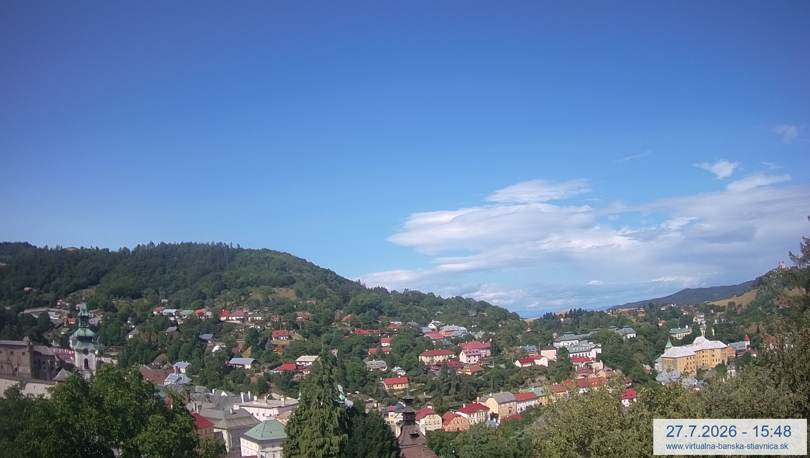 webkamera Banská Štiavnica